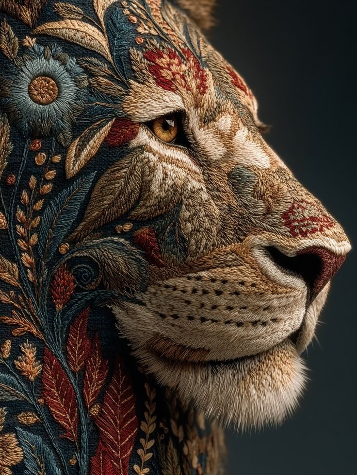 Featured embroidery work